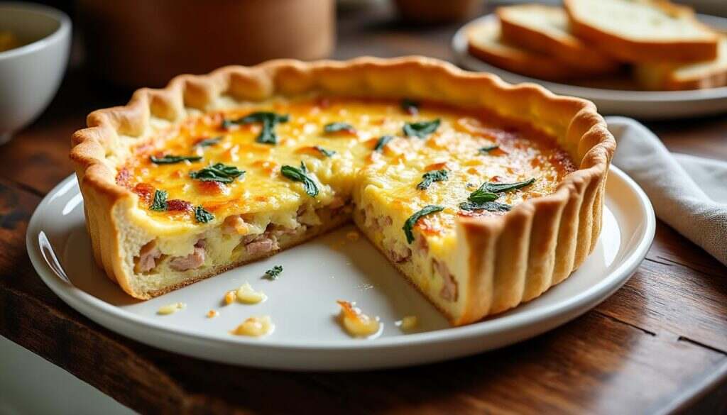 découvrez notre recette de quiche au thon délicieuse et savoureuse ! parfaite pour un repas en famille ou entre amis, cette quiche allie simplicité et gourmandise. essayez-la dès maintenant et régalez vos papilles !