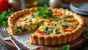 découvrez notre recette délicieuse de quiche au thon, un plat savoureux et facile à préparer qui ravira vos papilles. parfait pour un déjeuner ou un dîner en famille, cette quiche allie simplicité et goût. essayez-la dès maintenant !