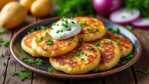 découvrez notre recette de délicieuses galettes de pommes de terre, accompagnée d'astuces infaillibles pour réussir à tous les coups ces petites merveilles croustillantes. parfaites en apéritif ou en accompagnement, ces galettes raviront vos convives !