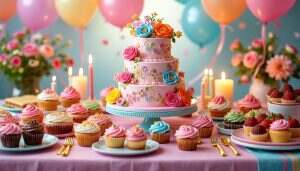 découvrez nos délicieuses créations sucrées pour célébrer un anniversaire mémorable ! gâteaux, cupcakes et douceurs personnalisées, parfaits pour ravir vos convives et faire de chaque fête un moment unique. plongez dans un univers de saveurs et d'originalité.