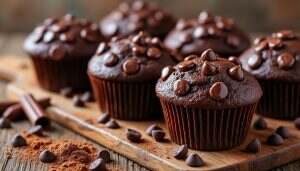 découvrez notre recette infaillible de délicieux muffins chocolatés, garni de pépites fondantes. faciles à préparer, ces douceurs raviront les amateurs de chocolat à tous les coups. idéaux pour le petit-déjeuner, le goûter ou toute occasion gourmande !
