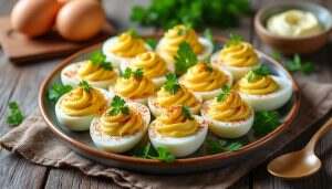 découvrez notre recette simple et gourmande des œufs mimosa, un classique de la cuisine française. parfaits pour vos apéritifs ou vos entrées, ces œufs farcis allient saveurs et simplicité. suivez nos étapes faciles pour régaler vos invités !