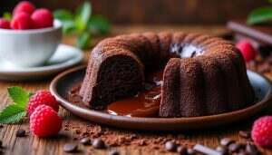 découvrez notre gâteau chocolat fondant, un véritable délice moelleux qui ravira vos papilles à chaque bouchée. avec sa texture riche et son intense goût de chocolat, il est parfait pour les amateurs de douceurs. idéal pour toutes les occasions, ce gâteau fondant saura conquérir le cœur de vos invités.