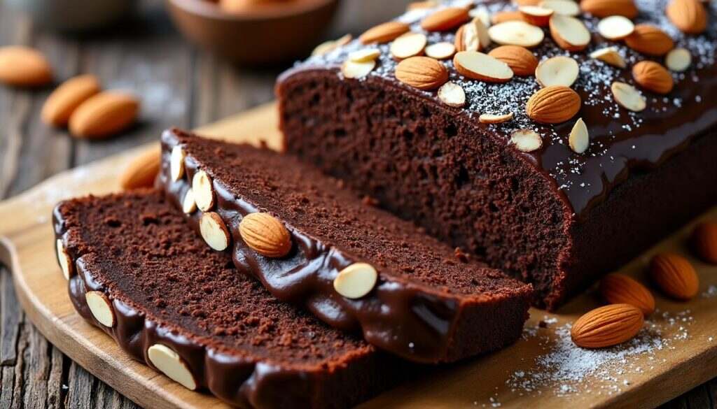 découvrez notre délicieux gâteau moelleux au chocolat et aux amandes en poudre, une douceur irrésistible qui allie la richesse du chocolat à la texture fondante des amandes. parfait pour les gourmands à la recherche d'une recette simple et savoureuse, ce gâteau séduira vos papilles à chaque bouchée.