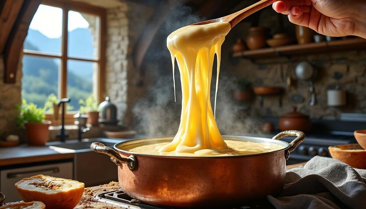 découvrez l'aligot traditionnel, une délicieuse spécialité française qui vous plonge au cœur des saveurs d'antan. savourez la texture crémeuse de la purée de pommes de terre mêlée au fromage fondu, et laissez-vous transporter par cette expérience culinaire authentique qui ravira vos papilles.