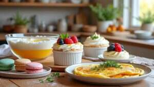 découvrez des recettes express et des astuces pratiques pour utiliser vos blancs d'œufs ! transformez-les en délices sucrés ou salés en un rien de temps. idéal pour ne rien gaspiller tout en régalant vos convives.