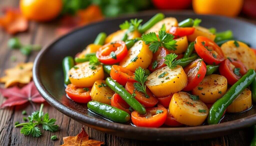 découvrez notre sauté savoureux de panais, une recette automnale délicieuse et réconfortante. parfaite pour sublimer vos repas d'automne, cette préparation met en valeur les saveurs du panais, accompagnée d'ingrédients saisonniers. facile à réaliser, elle ravira les papilles de toute la famille.