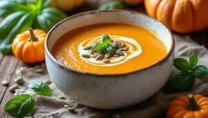 découvrez notre délicieuse soupe onctueuse de potiron, un mélange réconfortant de saveurs automnales. parfaite pour réchauffer vos soirées, cette recette crémeuse et savoureuse ravira vos papilles. idéale en entrée ou en plat principal, elle convient à tous les gourmets !