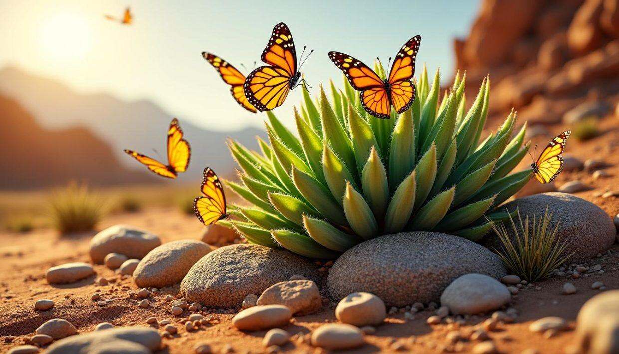 découvrez une plante des cailloux fascinante qui s'épanouit sous des températures atteignant 40°c, attirant une multitude de papillons. apprenez comment cette espèce unique peut embellir votre jardin tout en soutenant la biodiversité.