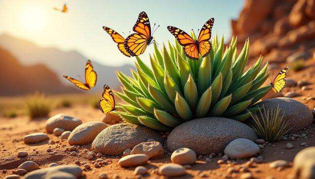 découvrez une plante des cailloux fascinante qui s'épanouit sous des températures atteignant 40°c, attirant une multitude de papillons. apprenez comment cette espèce unique peut embellir votre jardin tout en soutenant la biodiversité.
