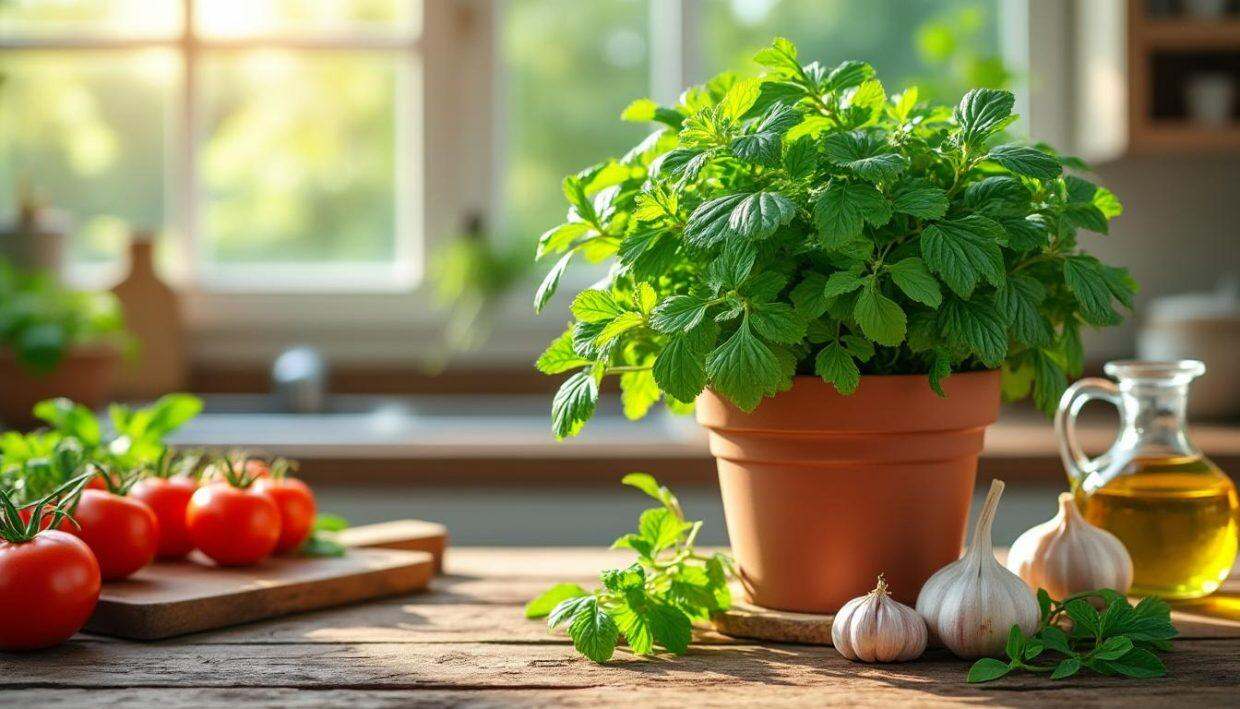 découvrez une plante d'intérieur qui s'épanouit en pot, enrichit vos plats de saveur, et conserve sa verdure éclatante même pendant les journées les plus chaudes. idéale pour les amateurs de jardinage et de cuisine !