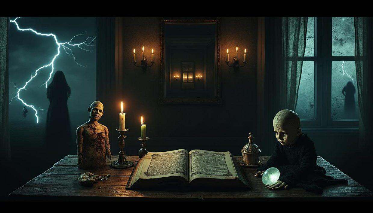 découvrez 'conjuring 4 : l'heure décisive', le dernier chapitre d'une saga d'horreur captivante. plongez dans l'atmosphère angoissante grâce à une bande-annonce mystérieuse qui promet de conclure cette série emblématique. préparez-vous à frissonner et à explorer les ténèbres une dernière fois.