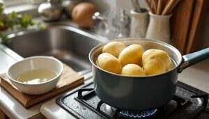 apprenez à transformer l'eau de cuisson des pommes de terre en un nettoyant naturel efficace pour l'inox. découvrez cette astuce de grand-mère qui nettoie et fait briller vos surfaces en un rien de temps !