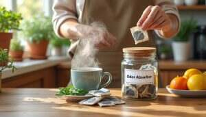 découvrez des astuces pratiques et écologiques pour réutiliser vos sachets de thé usagés. apprenez à les transformer en solutions efficaces contre les mauvaises odeurs dans votre maison et profitez d'un environnement frais tout en réduisant vos déchets.