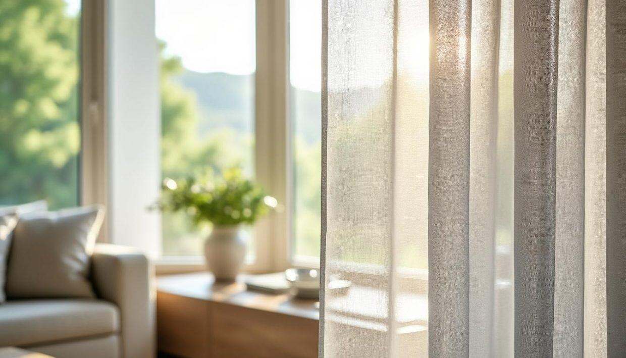 découvrez notre astuce économique pour entretenir vos rideaux et les garder frais tout en préservant la luminosité de votre intérieur. idéal pour une décoration aérienne et agréable !