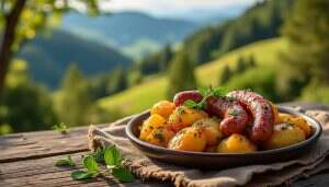 découvrez un délicieux plat traditionnel du massif central, préparé avec seulement trois ingrédients simples. une recette familiale qui ravira les papilles de tous, mêlant authenticité et convivialité pour des repas inoubliables.