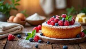 découvrez notre recette de gâteau à la semoule, une douceur réconfortante qui ravira vos papilles. facile à réaliser, ce dessert moelleux allie saveurs délicates et plaisir gourmand, idéal pour accompagner vos moments de convivialité.