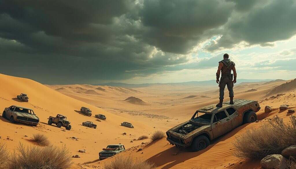 plongez dans l'univers impitoyable de mad max, où le désert post-apocalyptique dévoile ses mystères. explorez les paysages arides, les clans de survivants et les véhicules emblématiques, tout en découvrant comment l'esprit humain s'adapte face à l'adversité. préparez-vous à une aventure épique au cœur du chaos.