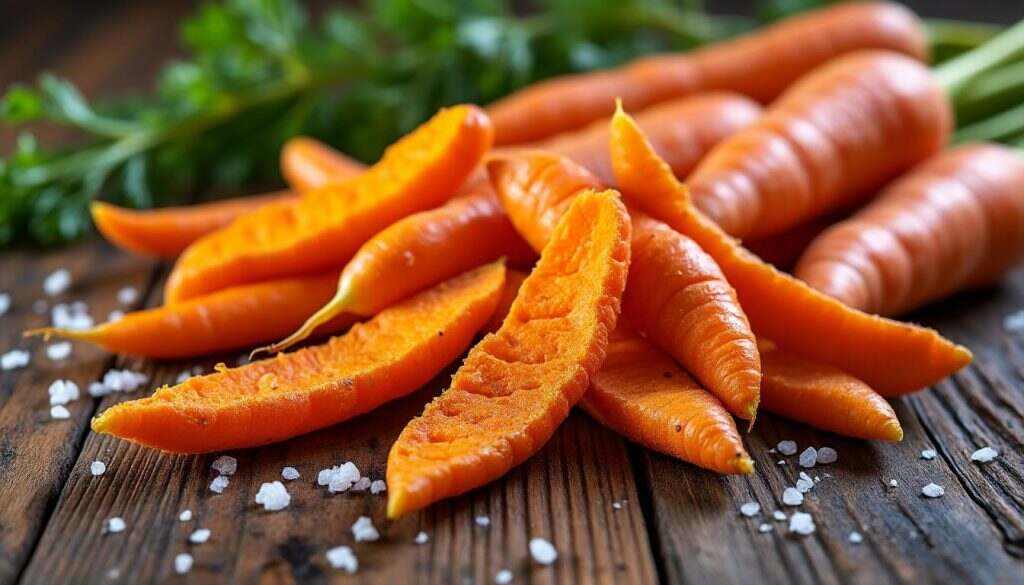 découvrez comment transformer vos épluchures de carottes en délicieuses chips croustillantes au four, sans huile. une recette simple et saine qui valorise les restes tout en régalant vos papilles !