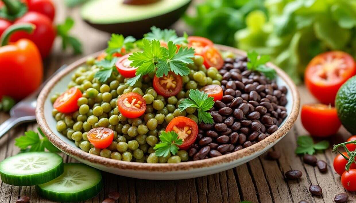 découvrez notre savoureux plat froid aux lentilles, prêt en seulement 10 minutes. rassasiant et bénéfique pour la régulation de la glycémie, il est idéal pour un repas nutritif et rapide. parfait pour les gourmets soucieux de leur bien-être !