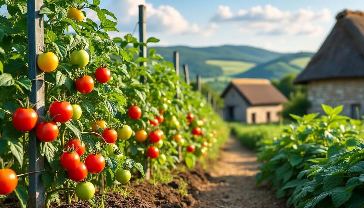 découvrez comment un simple fil de fer et un tuteur peuvent transformer la manière dont vous soutenez vos tomates en pleine croissance. apprenez des techniques ingénieuses pour assurer la robustesse de vos plants et optimiser votre récolte grâce à cet art de jardinage pratique et efficace.