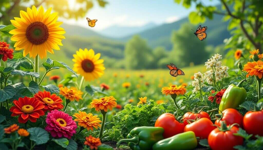 découvrez comment associer harmonieusement fleurs et légumes dans votre jardin pour prévenir les maladies et attirer les pollinisateurs. transformez votre espace vert en un écosystème florissant et sain qui favorise la biodiversité tout en embellissant votre potager.