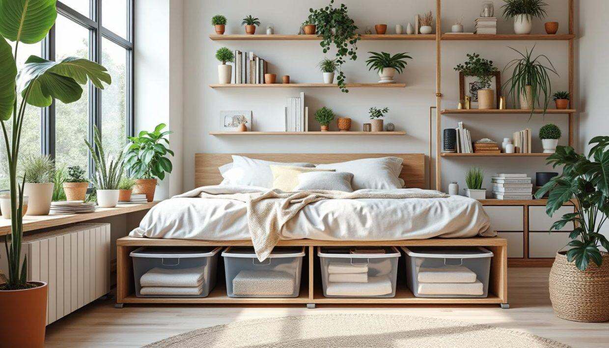 découvrez un secret de rangement astucieux qui vous permet de maximiser votre espace sans renoncer à vos objets préférés. transformez votre intérieur en un lieu harmonieux et esthétique grâce à des solutions simples et efficaces. parfait pour ceux qui souhaitent allier praticité et élégance dans leur décoration.