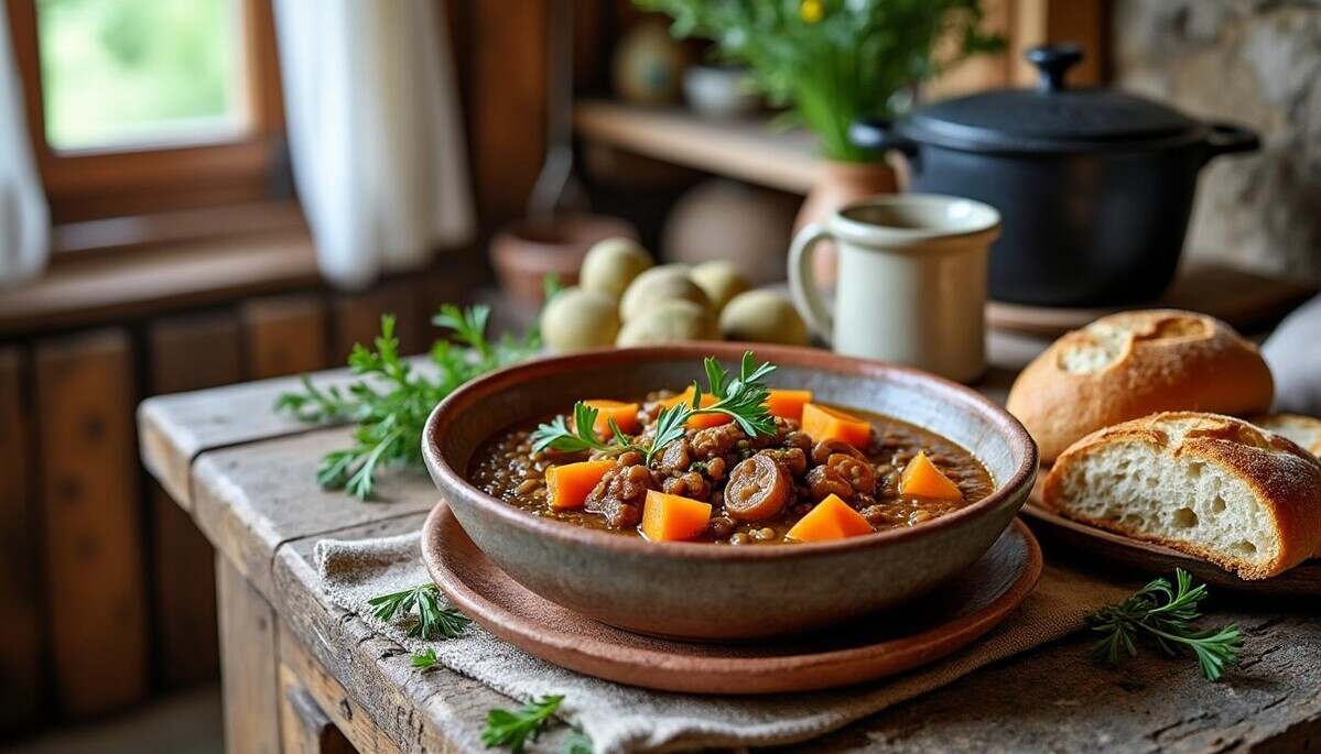 découvrez une délicieuse recette ancienne de ma grand-mère qui saura vous rassasier sans viande ni œuf, tout en préservant des saveurs riches et réconfortantes. parfaite pour un repas nourrissant et savoureux !