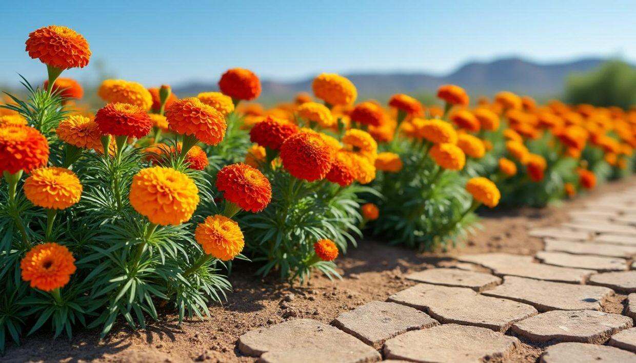 découvrez une variété de souci médicinal résistante à la sécheresse, idéale pour embellir vos bordures tout en offrant des bienfaits pour votre santé. appréciez sa beauté et sa robustesse tout au long de l'année.