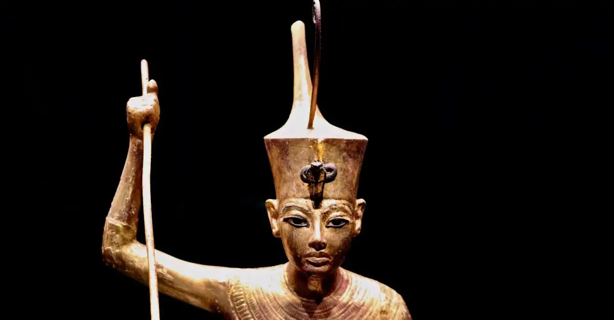 explorez les mystères fascinants de la mythologie égyptienne, un monde peuplé de dieux puissants, de légendes ancestrales et de rituels mystérieux. découvrez comment ces croyances anciennes ont façonné la culture et la civilisation de l’égypte ancienne.