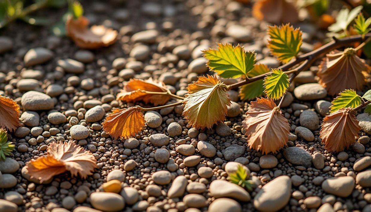 découvrez les dangers des graviers pour votre jardin. apprenez comment ces éléments peuvent étouffer vos plantes durant l'été et affecter leur croissance. protégez votre espace vert en connaissant les risques associés à l'utilisation de graviers.