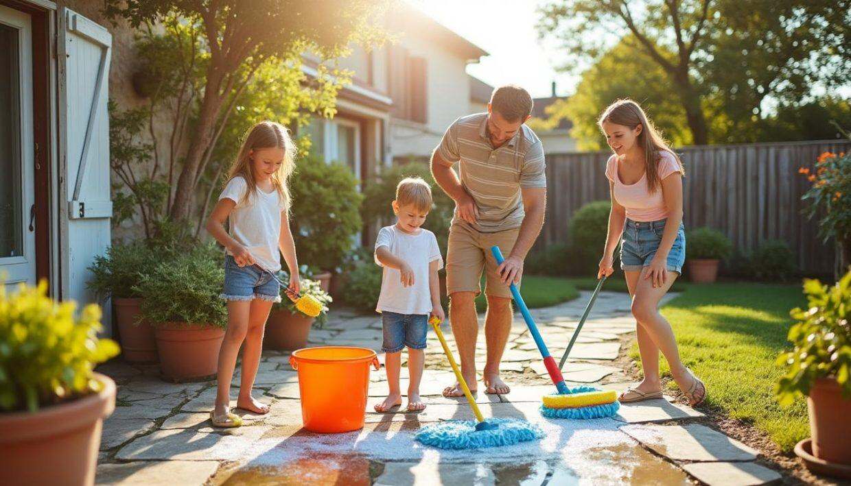 découvrez comment nettoyer votre terrasse naturellement avec nos 7 astuces simples et efficaces. apprenez à entretenir votre espace extérieur sans avoir recours à un nettoyeur haute pression, tout en préservant l'environnement.