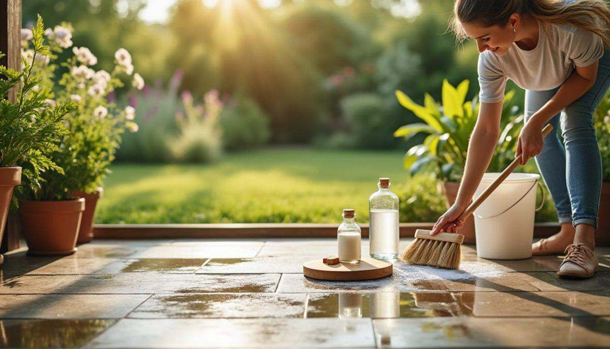 découvrez comment nettoyer votre terrasse naturellement avec nos 7 astuces simples et efficaces, sans avoir besoin de nettoyeur haute pression. transformez votre espace extérieur en un lieu accueillant tout en respectant l'environnement!