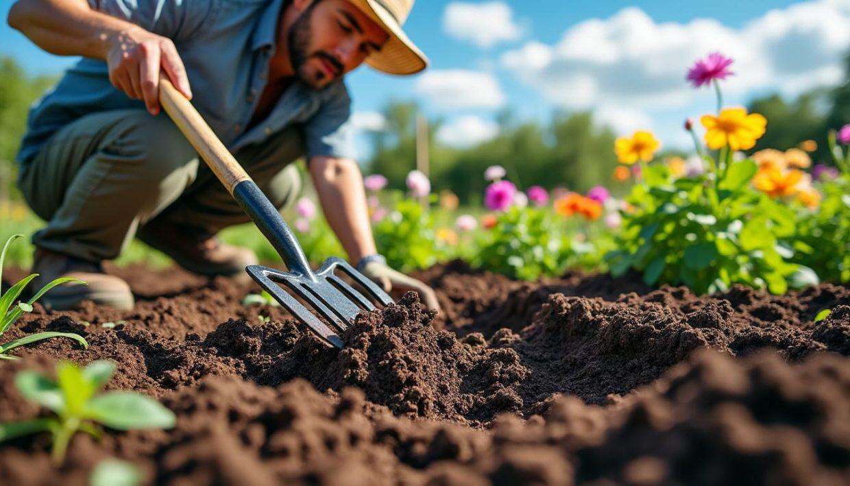 découvrez une technique naturelle efficace pour aérer votre sol avant de semer. améliorez la qualité de votre terre et favorisez une meilleure croissance de vos plantes grâce à des méthodes simples et respectueuses de l'environnement.