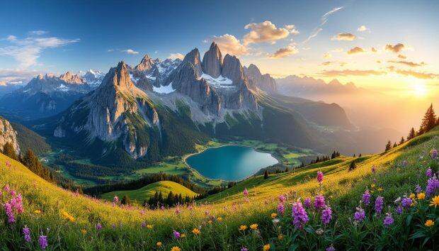 partez à l'aventure à travers les 15 paysages de montagne les plus époustouflants d'europe. admirez des panoramas à couper le souffle, des sommets majestueux et des vallées verdoyantes qui font de chaque destination un incontournable pour les amoureux de la nature. préparez-vous à explorer ces merveilles du continent !