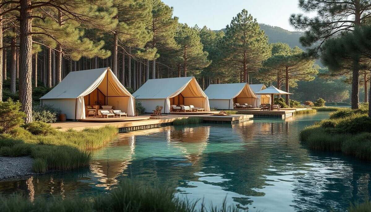 découvrez les cinq meilleurs campings de luxe en france, où le confort rencontre la nature. profitez d'un séjour inoubliable avec des équipements haut de gamme et des paysages époustouflants. parfait pour des vacances relaxantes en famille ou entre amis.