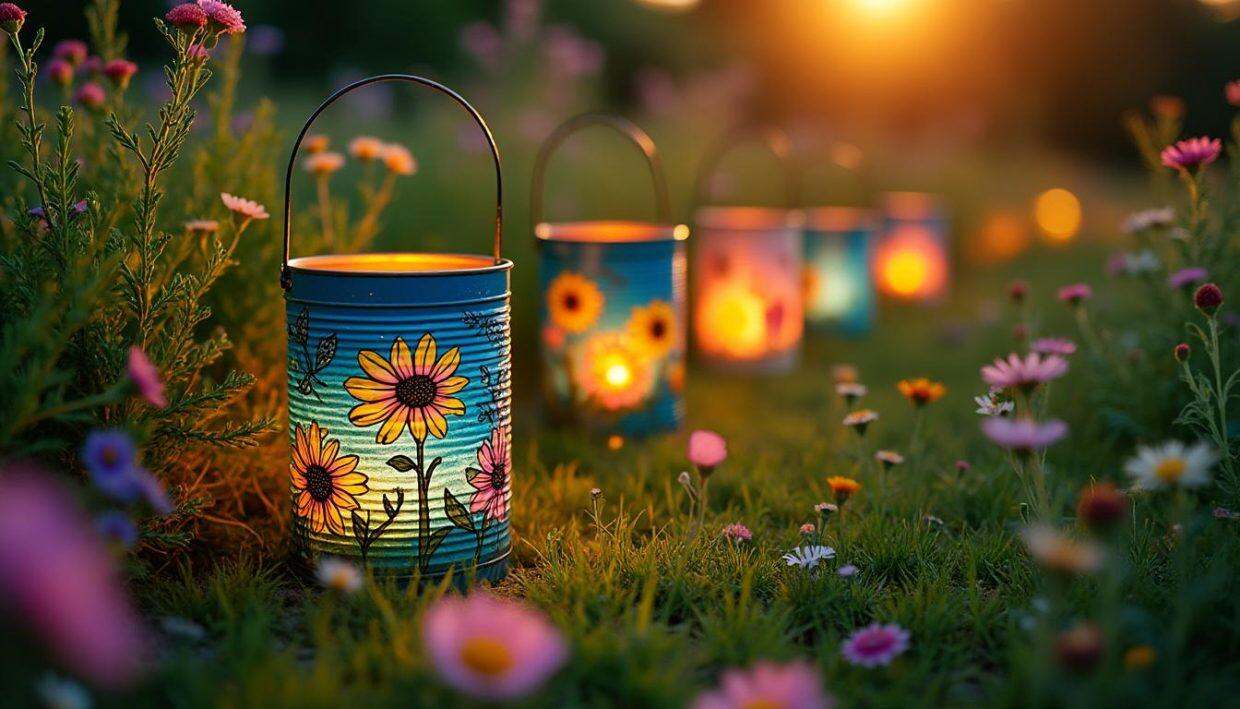 découvrez comment transformer vos boîtes de conserve en éclairages écologiques et originaux pour illuminer votre jardin tout l'été. suivez notre astuce géniale pour ajouter une touche brillante et durable à votre espace extérieur !