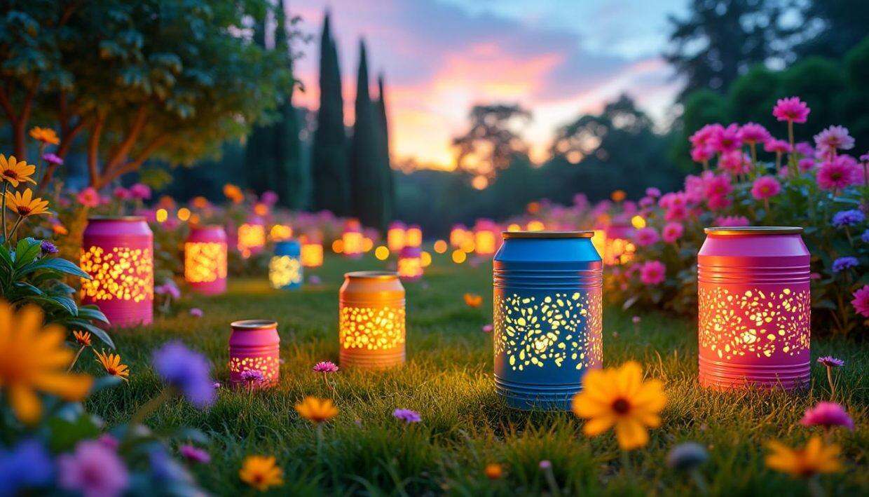 Faites briller votre jardin tout l’été : l’astuce géniale pour transformer vos boîtes de conserve en éclairages écologiques découvrez comment transformer vos boîtes de conserve en éclairages écologiques pour illuminer votre jardin tout l'été. suivez notre astuce géniale et faites briller votre espace extérieur tout en respectant l'environnement.