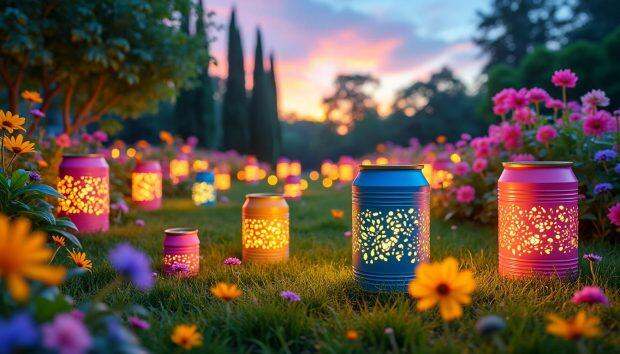découvrez comment transformer vos boîtes de conserve en éclairages écologiques pour illuminer votre jardin tout l'été. suivez notre astuce géniale et faites briller votre espace extérieur tout en respectant l'environnement.
