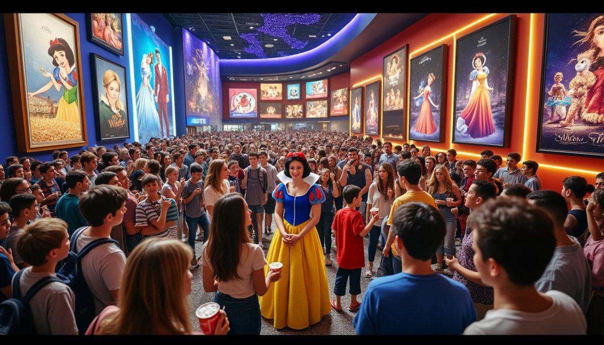 découvrez les coulisses de la réédition controversée de blanche-neige par disney. plongez dans la mise en scène chaotique qui suscite débats et passion, alors que ce classique revient sur grand écran avec une nouvelle vision.