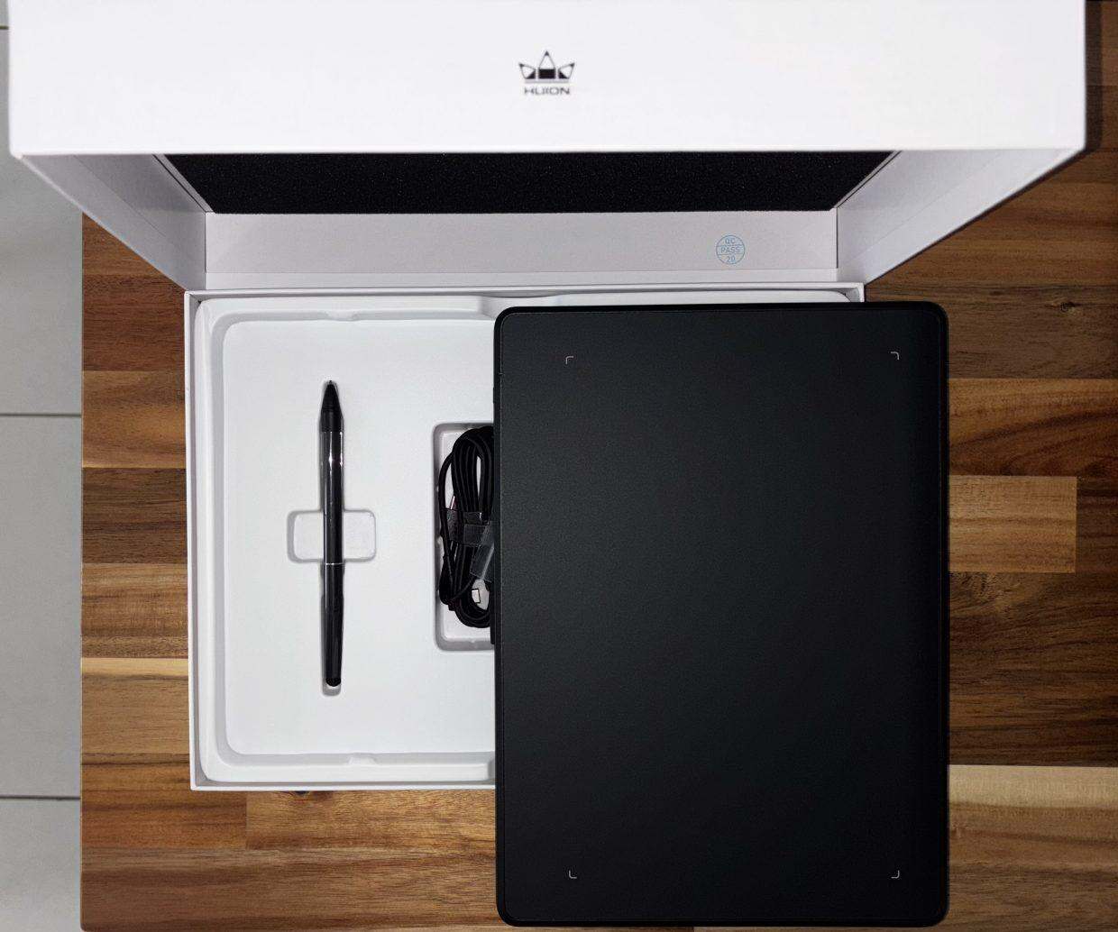 Test Huion Inspiroy Frego M 