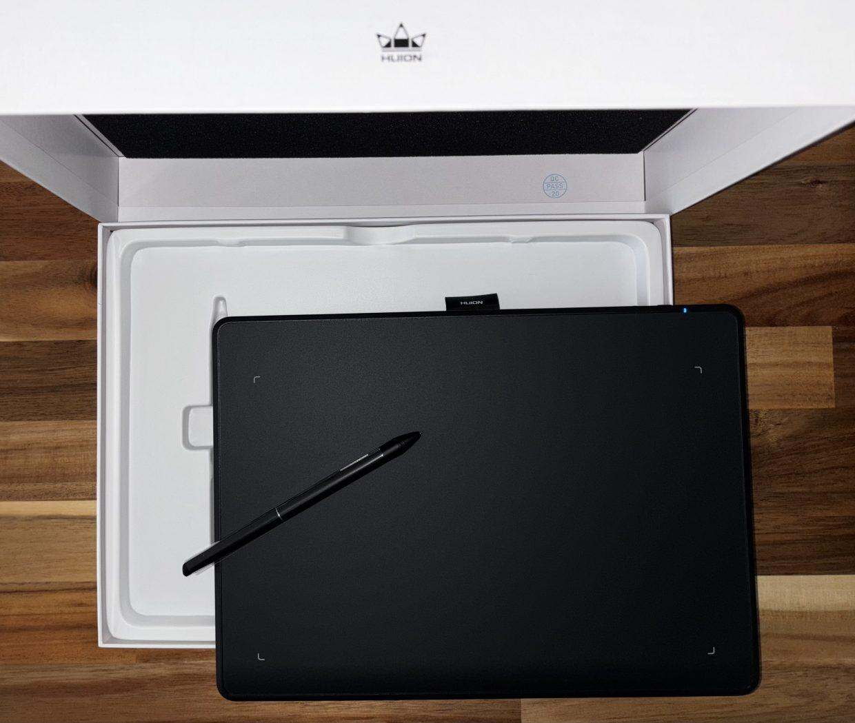 Test Huion Inspiroy Frego M 