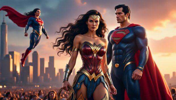 découvrez le grand retour de wonder woman sur grand écran, une aventure épique qui dépend cette fois-ci de la présence incontournable de superman. une réunion de super-héros à ne pas manquer !