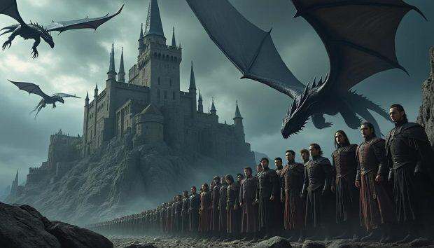 découvrez tous les épisodes captivants de la saison 2 de house of the dragon. plongez dans l'univers épique de westeros, où intrigues, batailles et drames familiaux se mêlent à la quête du trône. ne ratez pas les rebondissements et les révélations qui vous tiendront en haleine !