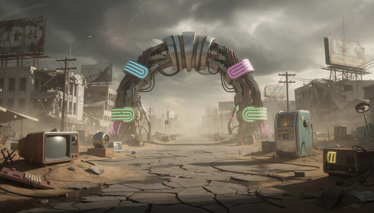 découvrez la saison 2 de fallout où son arc le plus étrange se transforme en une parodie acerbe, mêlant humour et critique avec un ton unique.