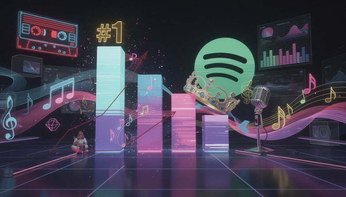 découvrez comment une star de stranger things a dépassé taylor swift avec un tube numéro un sur spotify, marquant un moment historique dans l'industrie musicale.