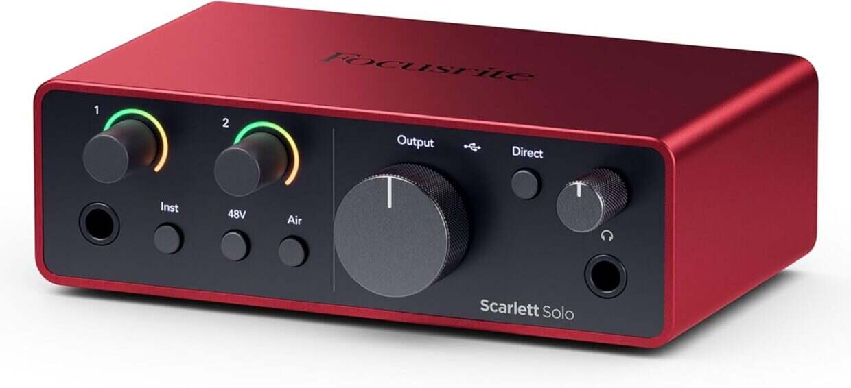 Focusrite Scarlett Solo 4th Gen