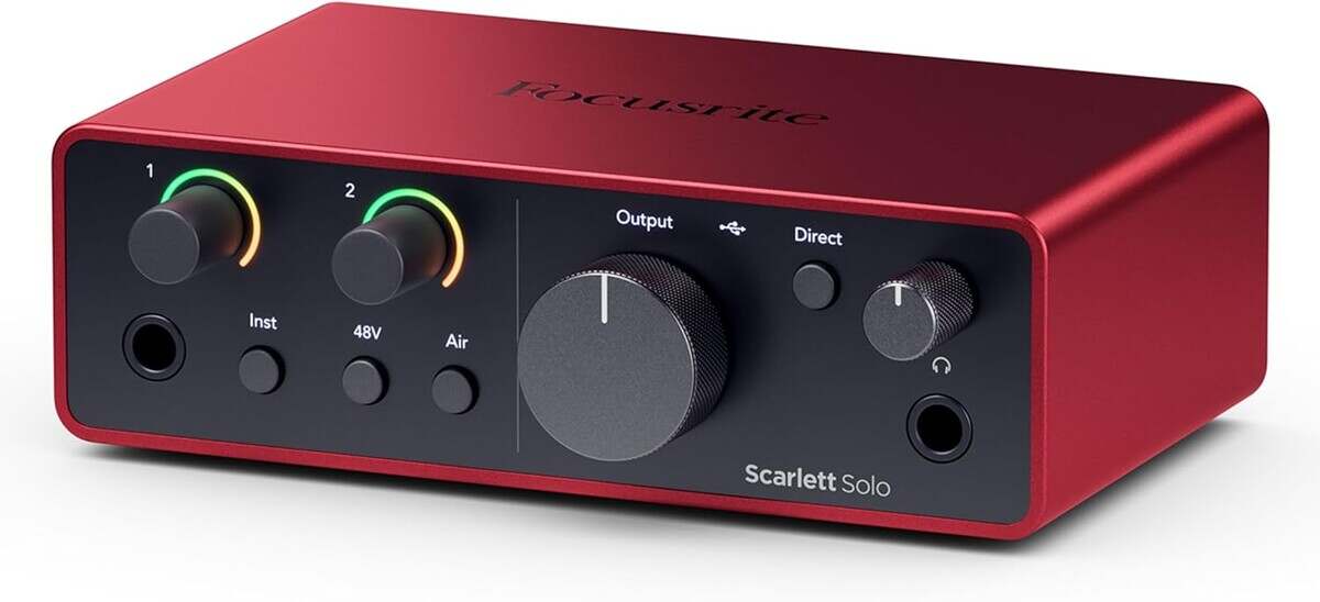 Focusrite Scarlett Solo 4th Gen