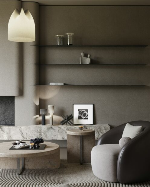 Décorer une chambre en taupe et lin