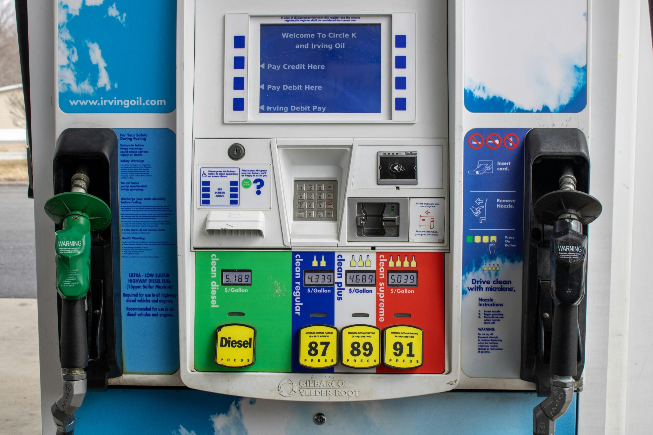 Le gazole flirte encore avec les 2 euros, bis repetita